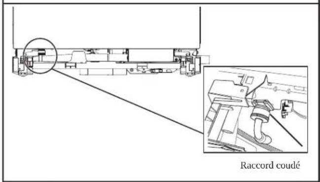 KITCHENAID KDTM405PPS - Raccorder le raccord coude de 90^ à la valve - 1