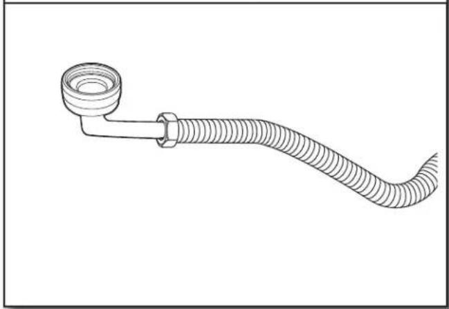KITCHENAID KDTM405PPS - Agregue el dato de 90^ a la tuberia de suministro de agua - 1