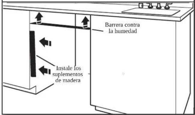 KITCHENAID KDTM405PPS - Supplementos para barrera contra la humedad/madera - 1