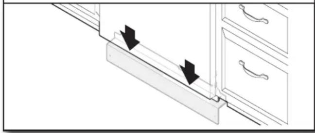 KITCHENAID KDTM405PPS - Compruebe el borde del panel de acceso - 1