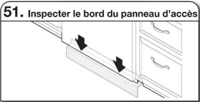 KITCHENAID KDTM405PPS - Réinstaller les panneaux d'accès et les dispositifs de fixation - 3