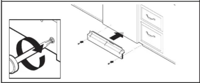 KITCHENAID KDTM405PPS - Vuelva a instalar los paneles de acceso - 1