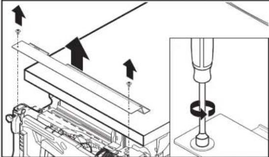 WHIRLPOOL WDTS7024RZ - Quite los paneles de acceso - 1