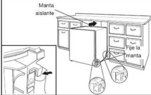 WHIRLPOOL WDTS7024RZ - Fije la manta aislante - 1