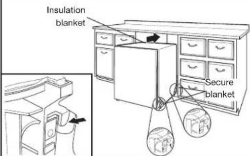 WHIRLPOOL WDTS7024RZ - Secure insulation blanket - 1