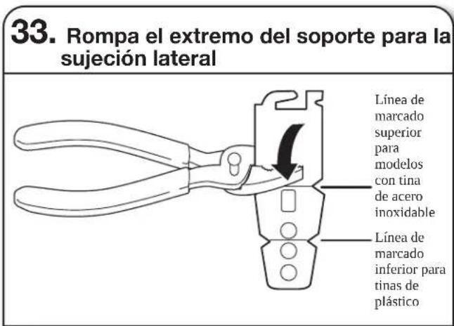 WHIRLPOOL WDPS7024RV - Sujeción lateral: - 1