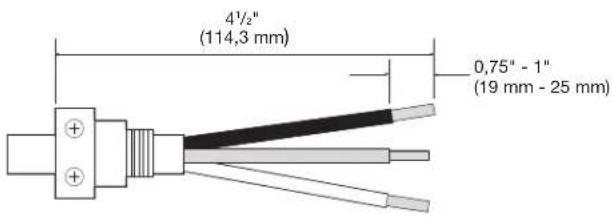 WHIRLPOOL WDPS7024RV - La longitud del cable sugerida depende del protector de cables - 1