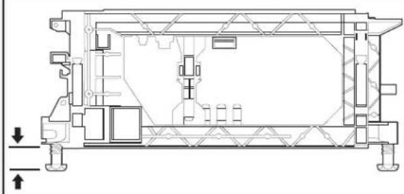 WHIRLPOOL WDPS7024RV - Ajuste de pata niveladora - 1