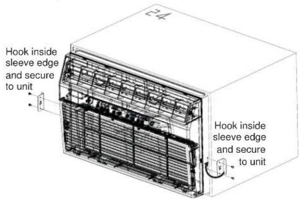 GE AKEQ10DCJ - Security Brackets Installation - 1