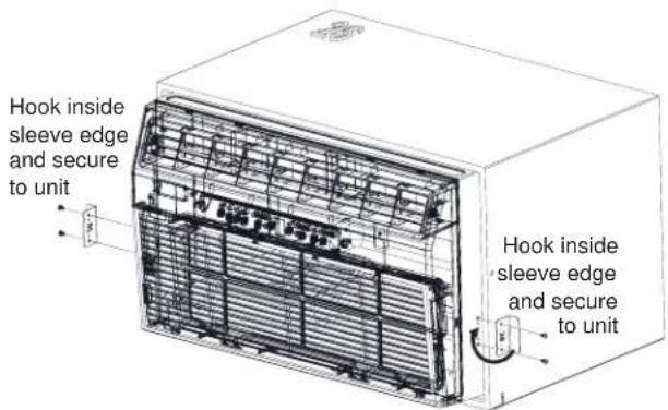 GE AKEQ10DCJ - Security Brackets Installation - 2