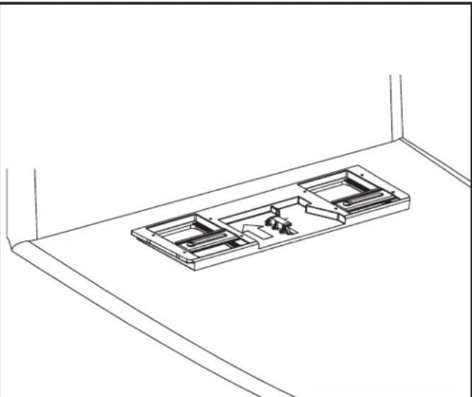 Moen EB800-E - Installing the Catch Plate Instalar la placa base Installation de la plaque de base - 2