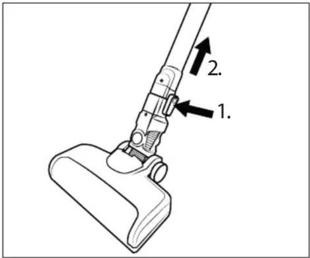 SILVERCREST SHAZDB 29.6 A1 - sací trubka - 2