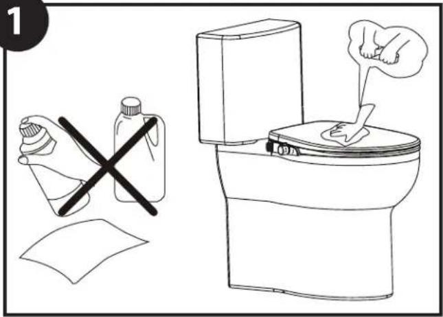 Moen EB500-R - Cleaning and Dismantling: Limpieza y desmontaje: Nettoyage et démontage : - 1