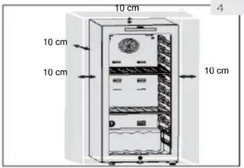 HAIER HWS78TGDFH1SW - Priestor na vetranie - 1