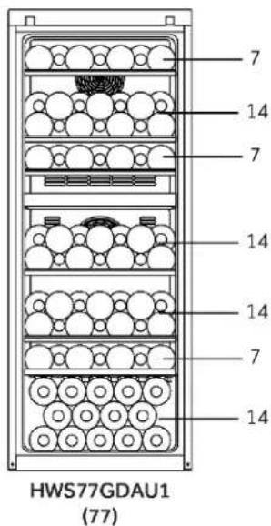 HAIER HWS78TGDFH1SW - Lumina - 2