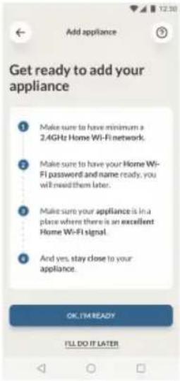 HAIER HWS78TGDFH1SW - IN APP PAIRING PROCEDURE - 9