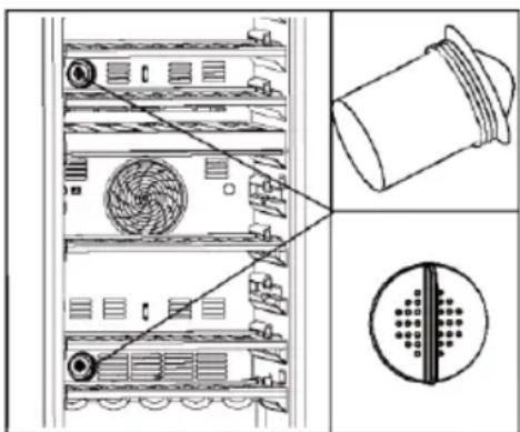 HAIER HWS78TGDFH1SW - Inserimento del filtro: - 1