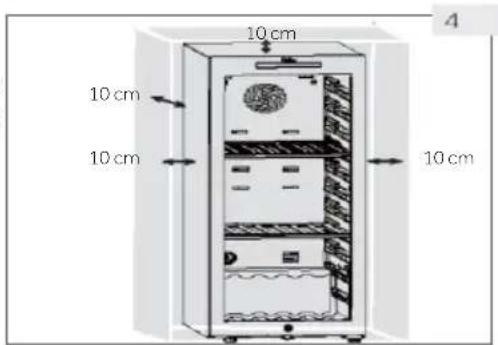 HAIER HWS78TGDFH1SW - Spazio per la ventilazione - 2