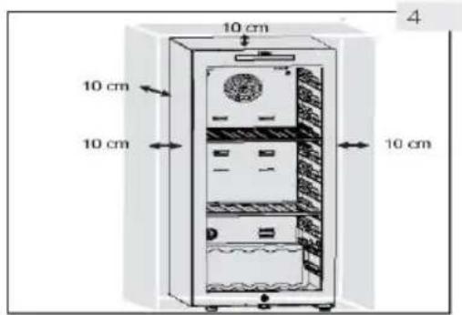 HAIER HWS78TGDFH1SW - Ventilationsutrymme - 1