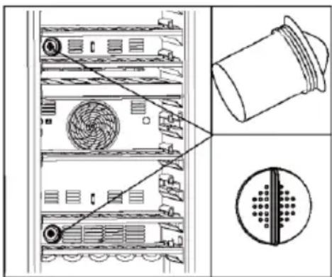 HAIER HWS78TGDFH1SW - Introduction du filtre : - 1