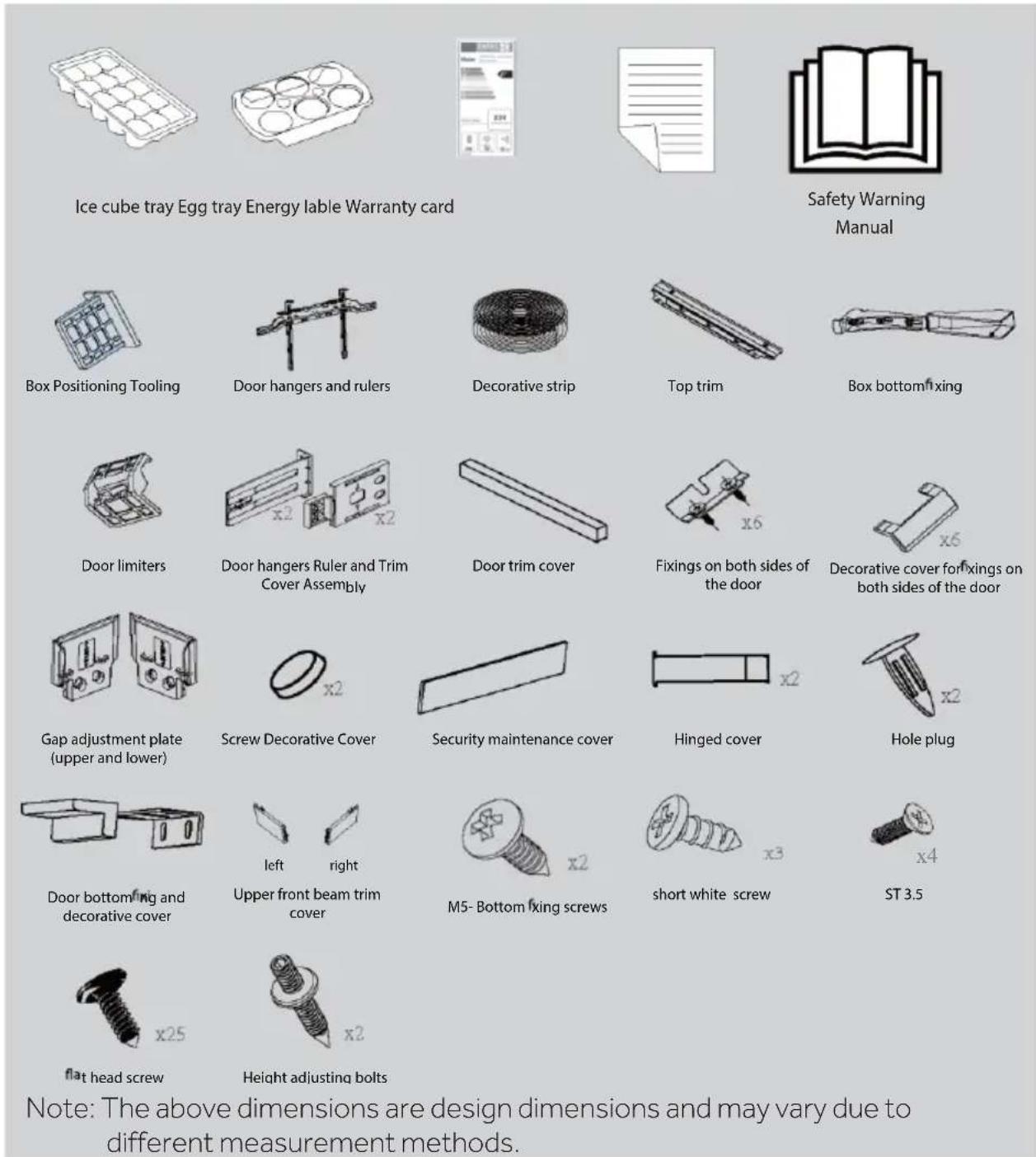 HAIER HMLT7518EWF - WARNING: Risk of fire/flammable material - 1