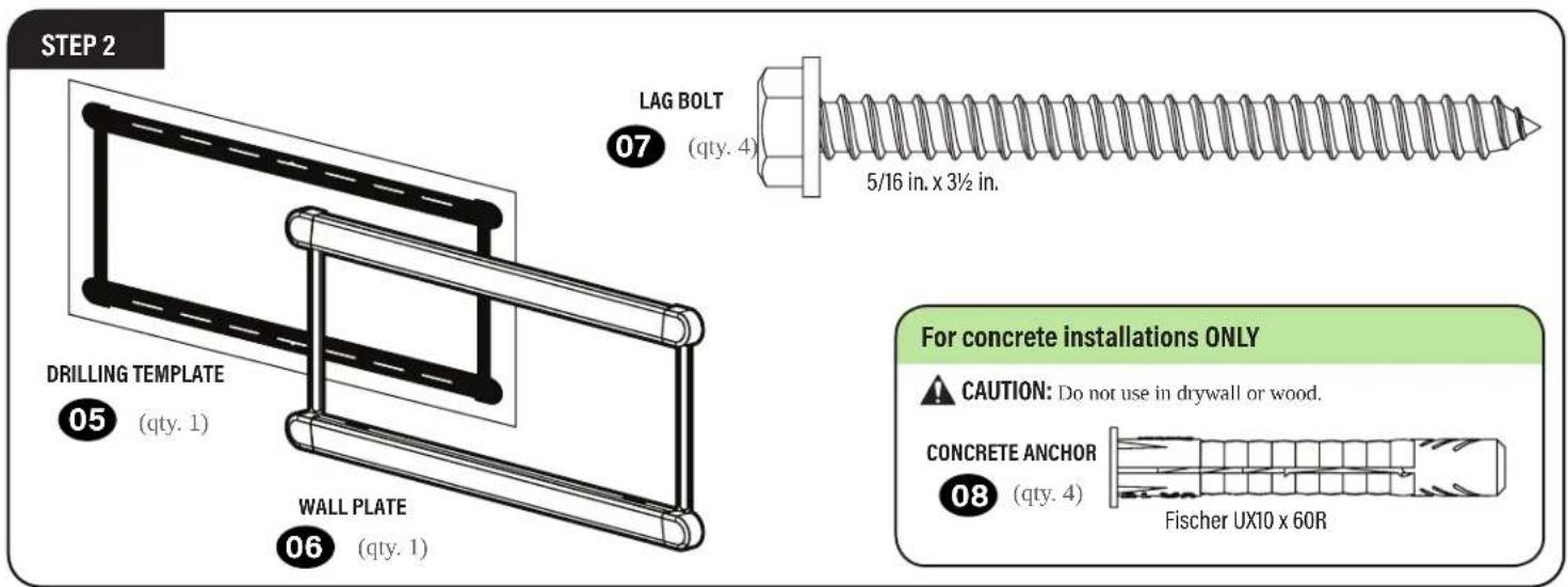 SANUS VLF828 - Supplied Parts and Hardware - 3