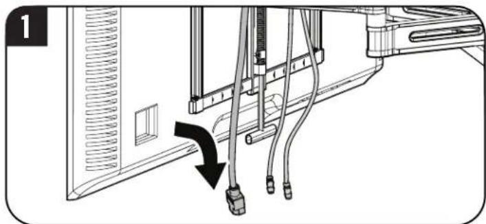 SANUS VLF828 - REMOVING THE TV - 2