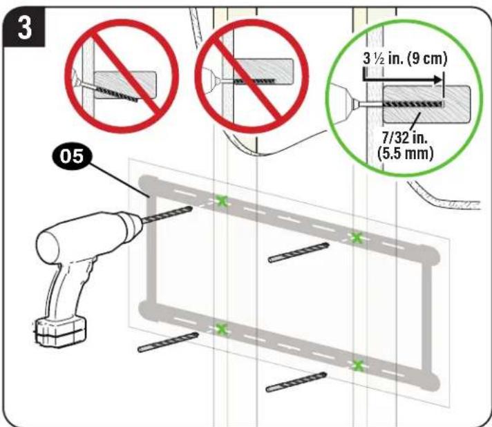 SANUS VLF828 - AUTION: Avoid potential personal injury or property damage! - 3