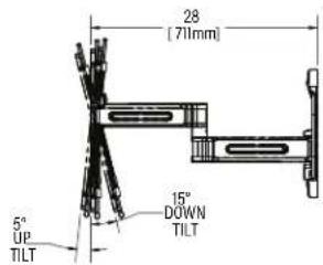 SANUS VLF828 - Dimensions - 5