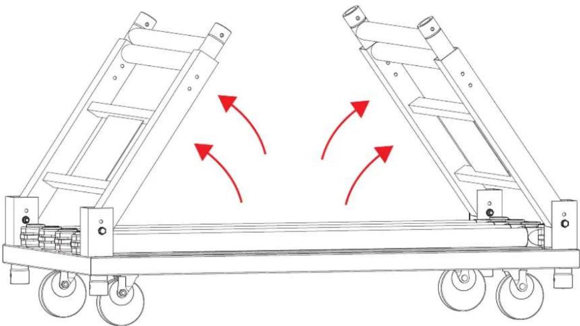 Chauvet CP Rack - To begin setup: - 4