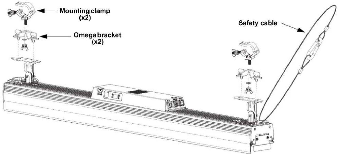 Chauvet COLORado Solo Bar 6 - Rotating the Yokes - 6