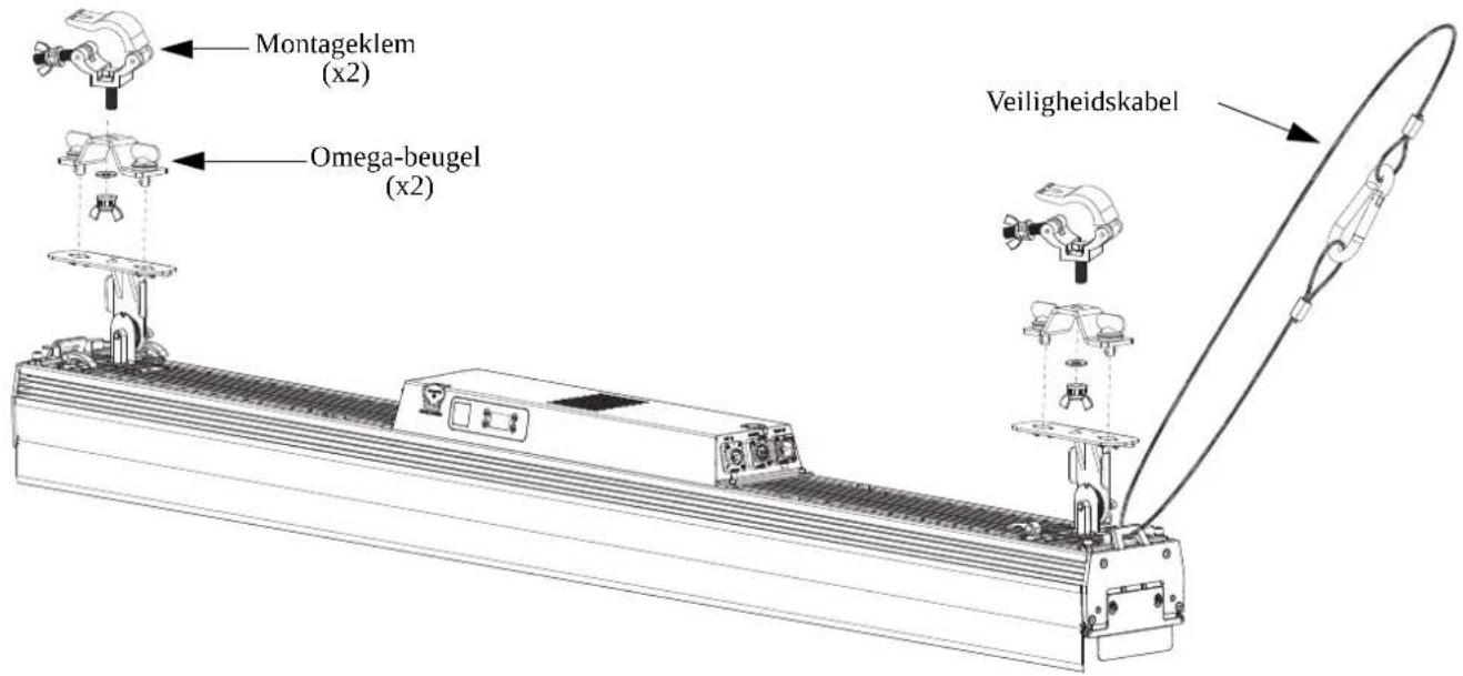 Chauvet COLORado Solo Bar 6 - De beugels draaien - 5