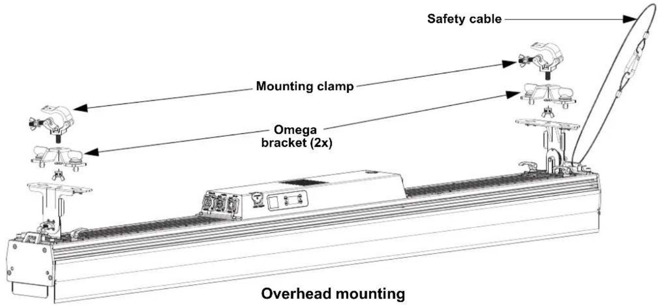 Chauvet COLORado Solo Bar 6 - Mounting - 1