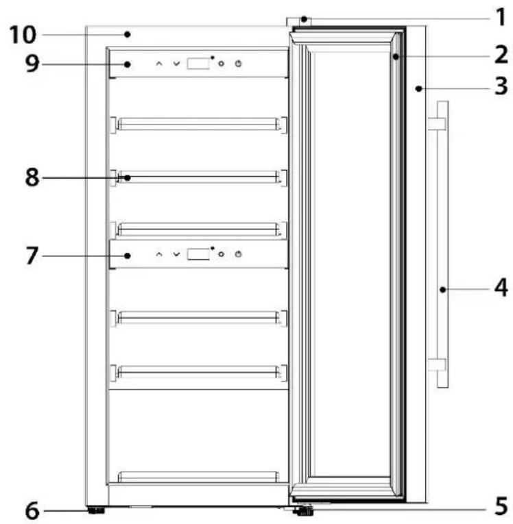 CASO WineComfort 240 Smart - Vue d'ensemble - 1