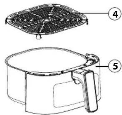 CASO AirFry 6.0 - Operativa element - 10