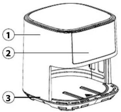 CASO AirFry 6.0 - Overzicht - 1