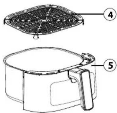 CASO AirFry 6.0 - Operativa element - 6