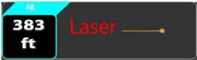 383 ft Laser