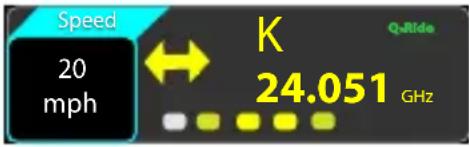UNIDEN R7 - AFFICHAGE OLED - 7