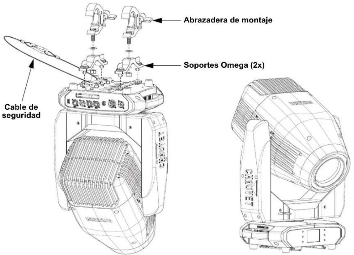 Chauvet Maverick Silens 1X Profile - Montaje - 1