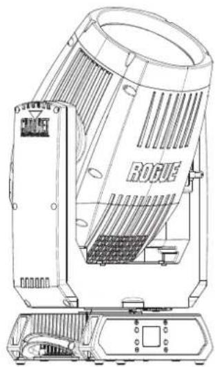 Chauvet Rogue Outcast 1M Beam - Montage - 2