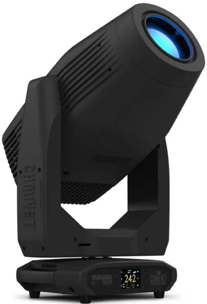 Chauvet Maverick Silens 2X Profile - Quick Reference Guide - 1