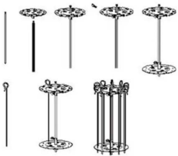 Royal Catering RCGV-1400 - PRIETAISO ELEMENTU SURINKIMAS / ISARDAVIMAS - 2