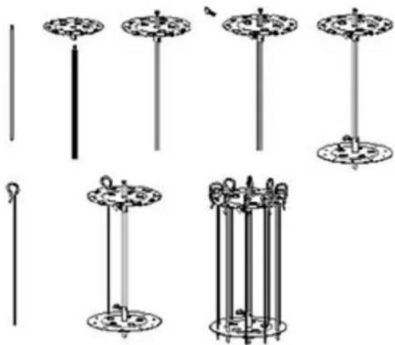 Royal Catering RCGV-1400 - MONTERING/MONTERING AV ENHETENS ELEMENT - 2