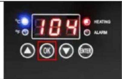 MSW C&A HP C100 - a) Temperatura setata - 5
