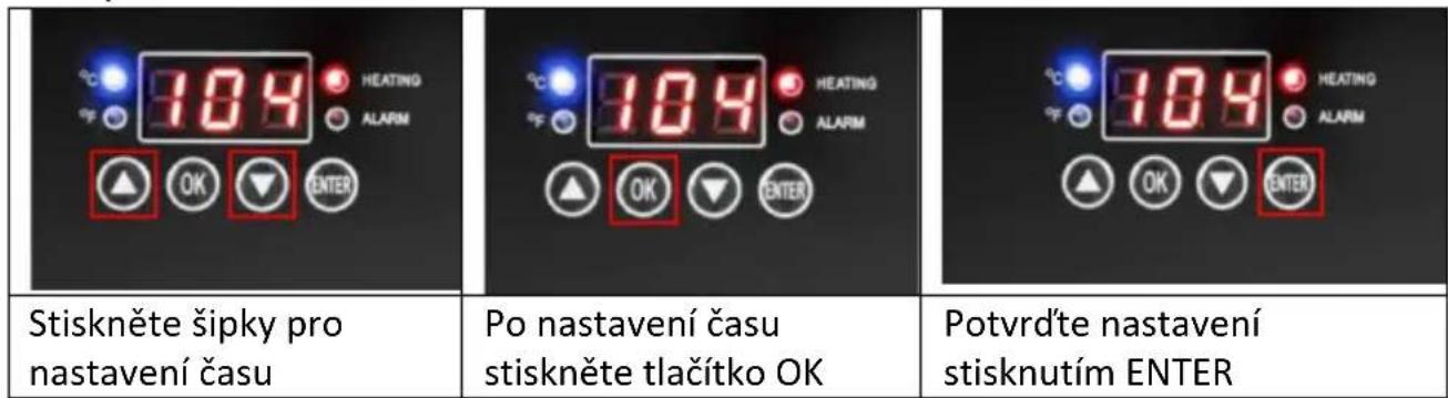 MSW C&A HP C100 - b) Nastavit Čas - 1