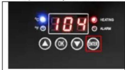 MSW C&A HP C100 - a) Temperatura setata - 1