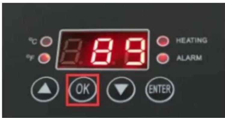 MSW C&A HP 100 - Setting the temperature - 1