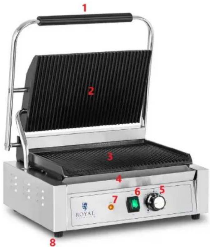 Royal Catering RCPKG-1800-M - UWAGA! - 1