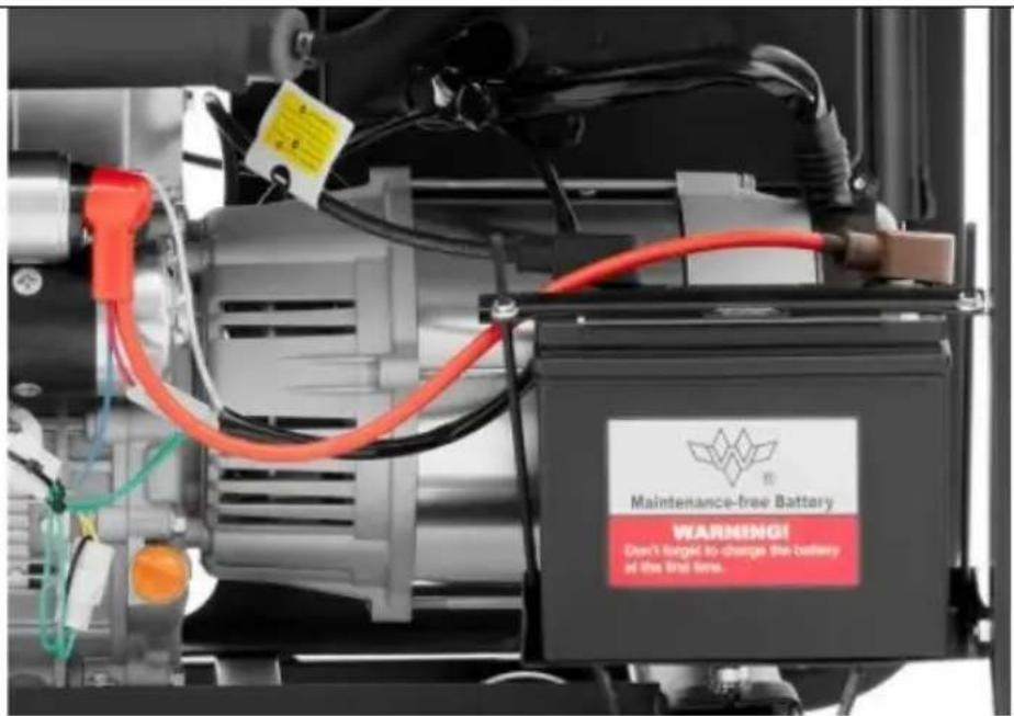MSW AVR 5500F EURO5 - ANTES DE LA PRIMERA PUESTA EN MARCHA: - 3
